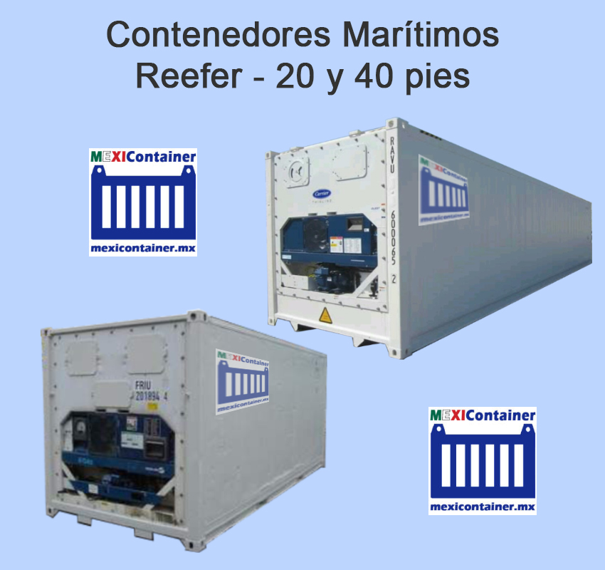contenedores maritimos reefer 20 40 pies